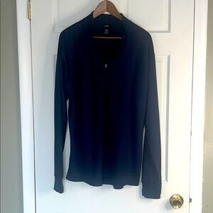 L.L. Bean navy long sleeve shirt